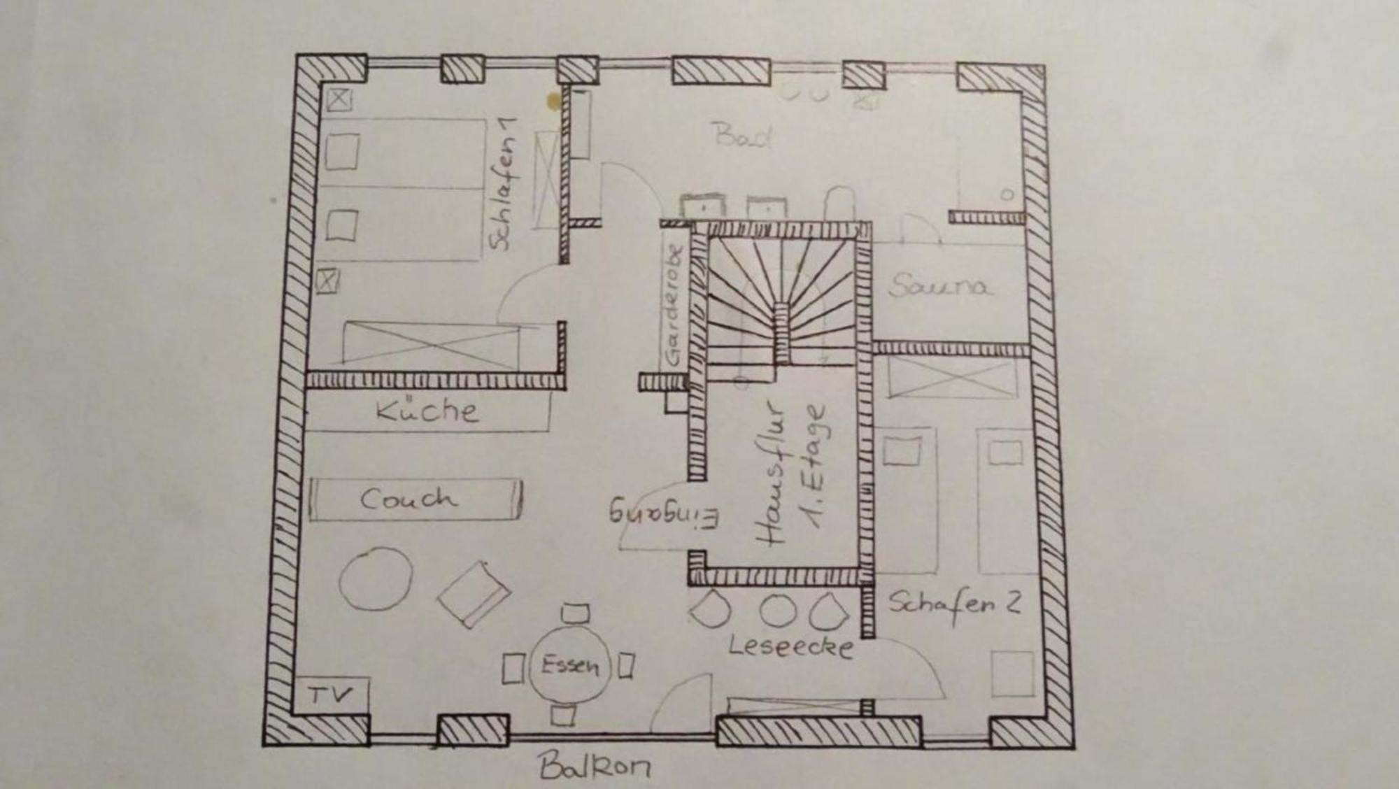 Ferienwohnung Wuennowblick Mit Sauna Röbel 외부 사진